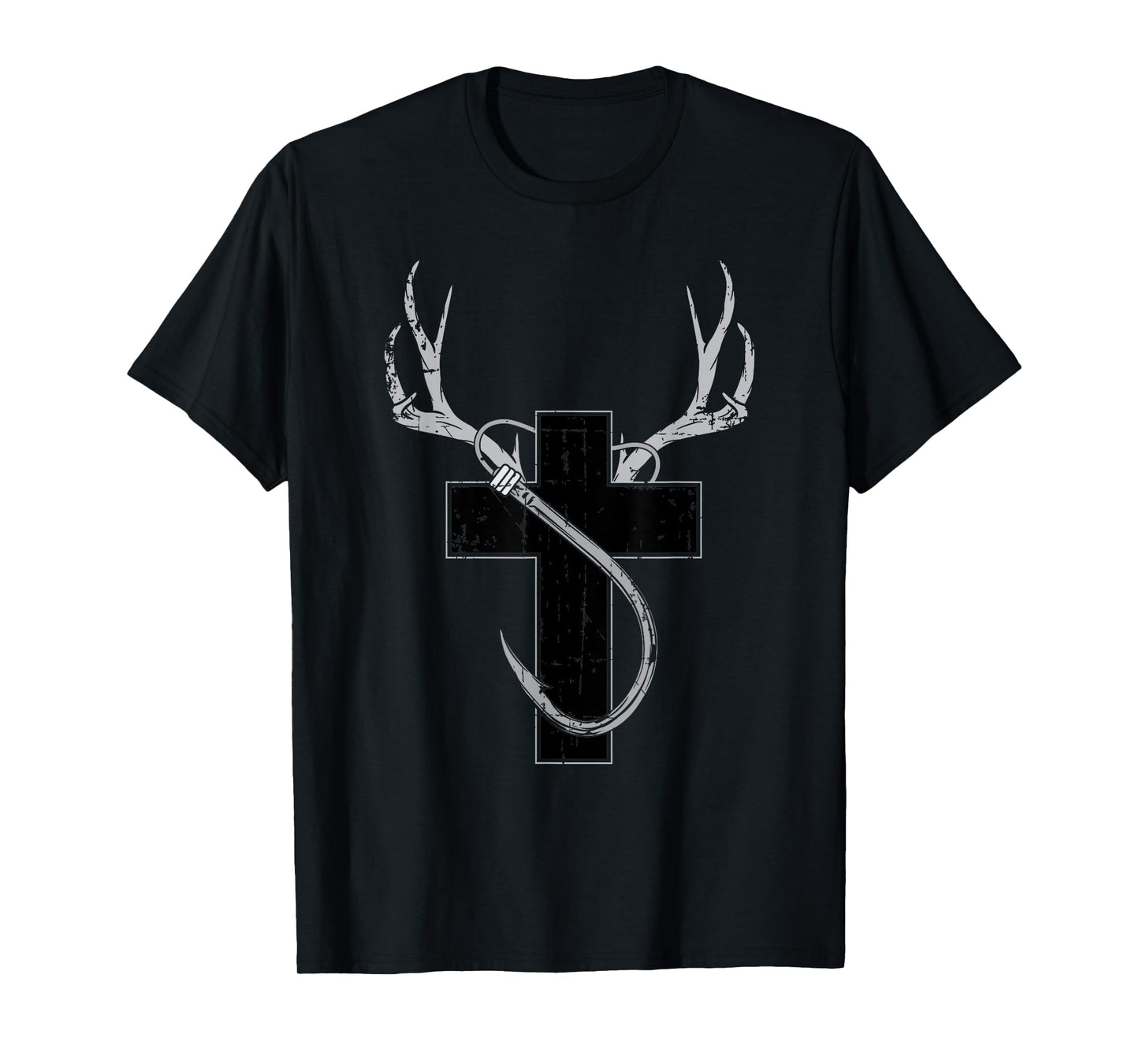Funny Christian Hunting Fishing Lover Gift For Men And Women T-Shirt
