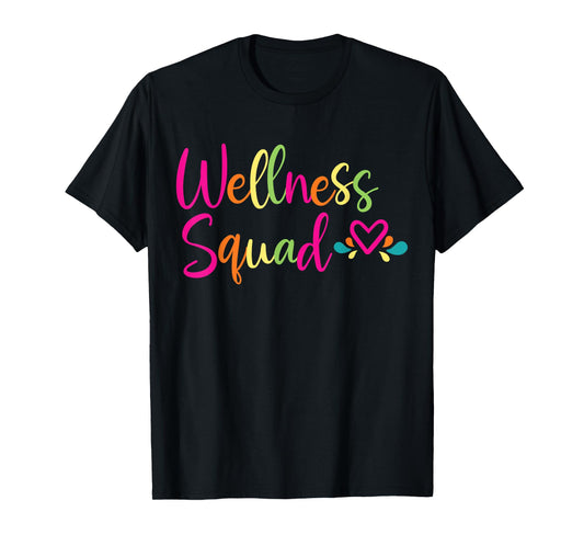 Fitness Gym Crew Health Trainer Tribe Wellness Coach Squad T-Shirt