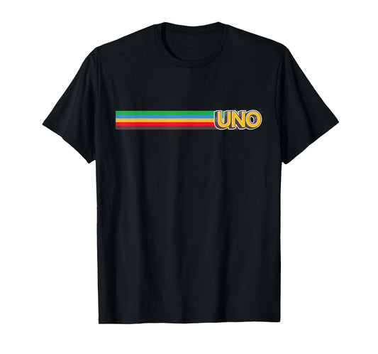 UNO Small Logo with Stripe T-Shirt