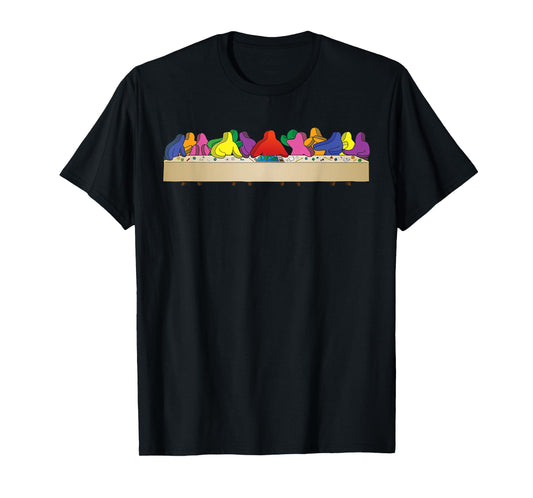 Da Vinci's Painting with Board Game Meeples T-Shirt