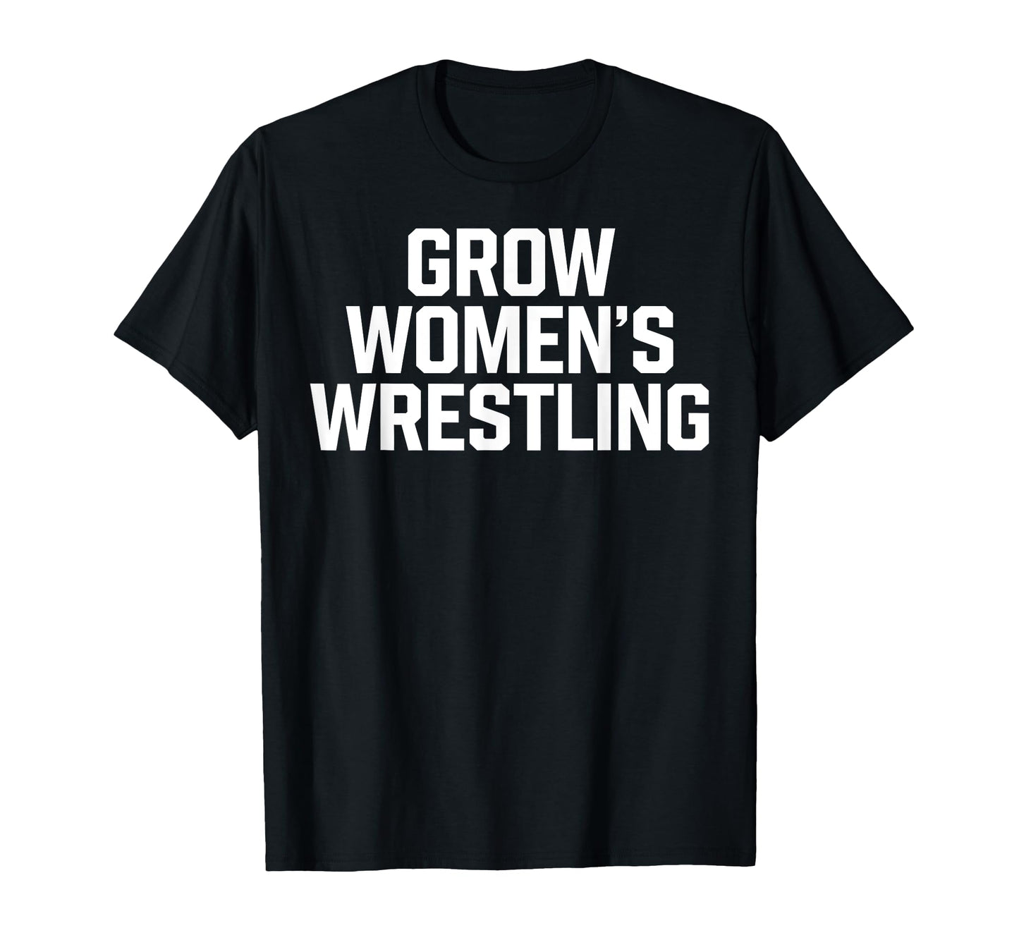 Graphic 365 Womens Wrestling Fan Apparel T-Shirt