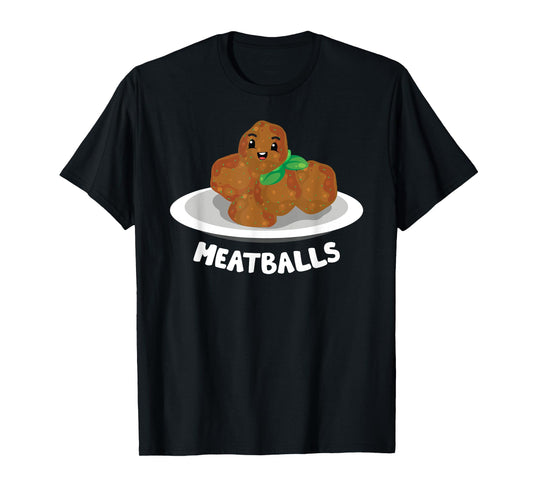 Spaghetti & Meatballs Matching Couple Halloween Best Friends T-Shirt
