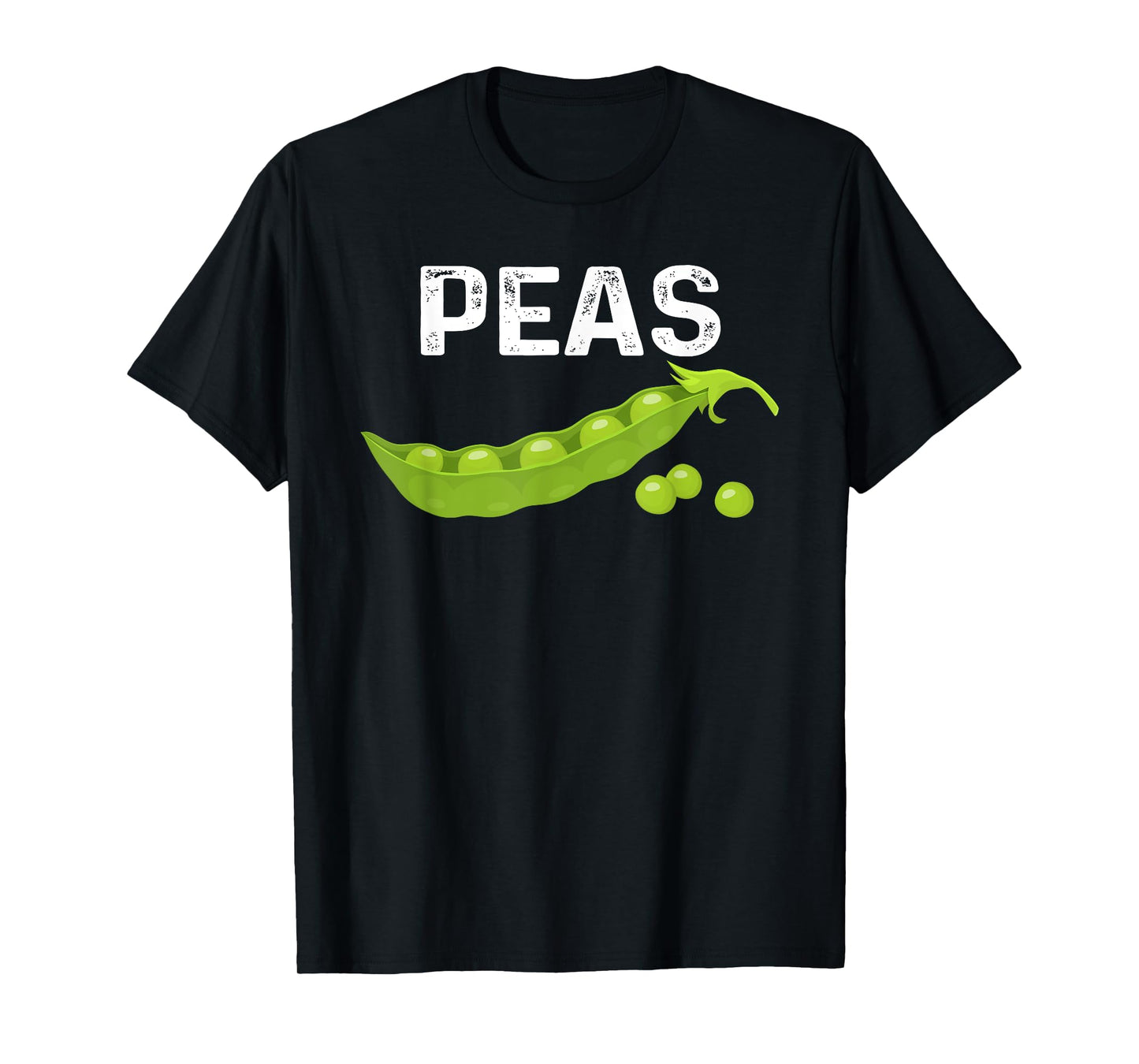 I Love Peas Funny Peas Halloween Costume For Vegetable Lover T-Shirt