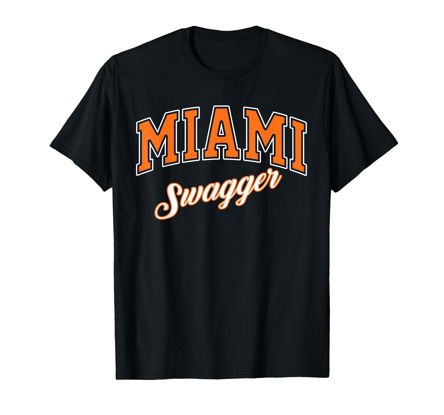 Miami Swagger Graphic Trendy Miami Vibes with Modern Flair T-Shirt