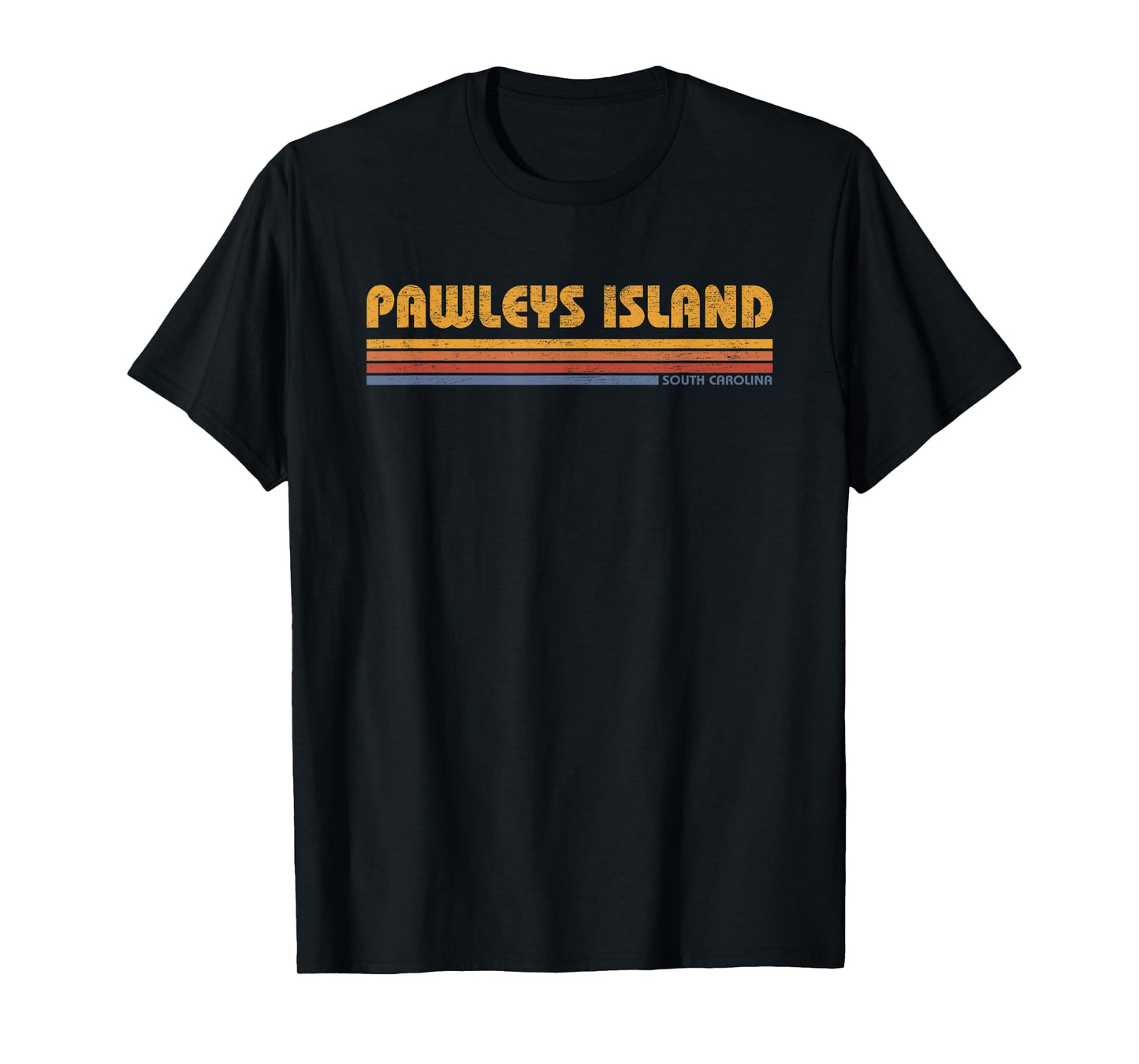 Pawleys Island South Carolina Vintage Throwback Souvenir T-Shirt