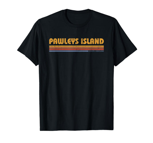 Pawleys Island South Carolina Vintage Throwback Souvenir T-Shirt