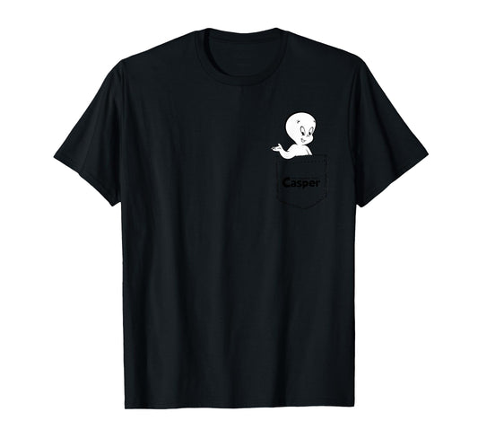 Casper The Friendly Ghost Out Of Pocket T-Shirt
