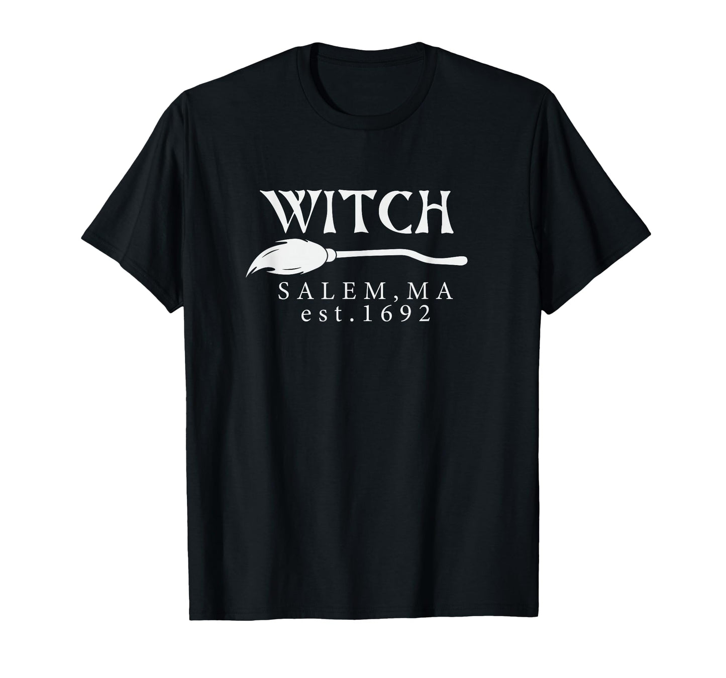 Halloween Witch Salem, MA est.1692 Spooky Women's Graphic T-Shirt