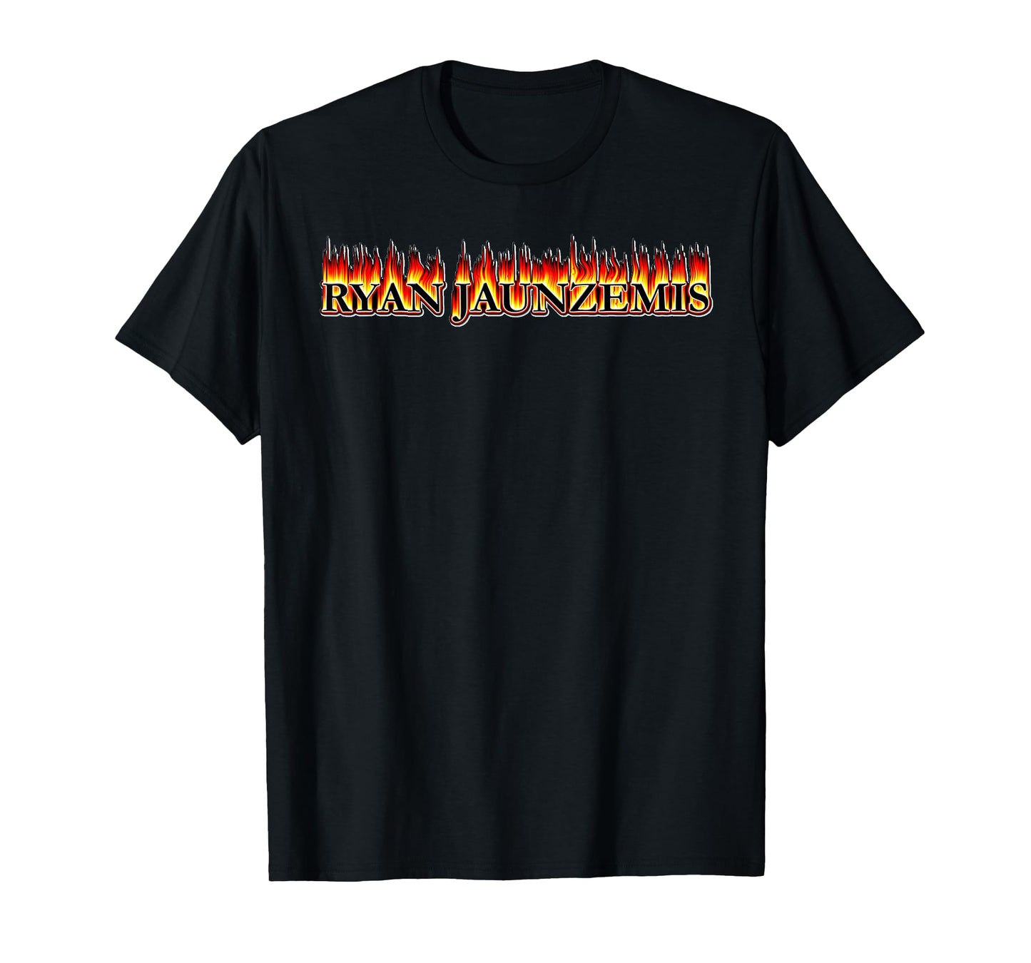 RYAN JAUNZEMIS - "Classic Fire Logo" T-Shirt