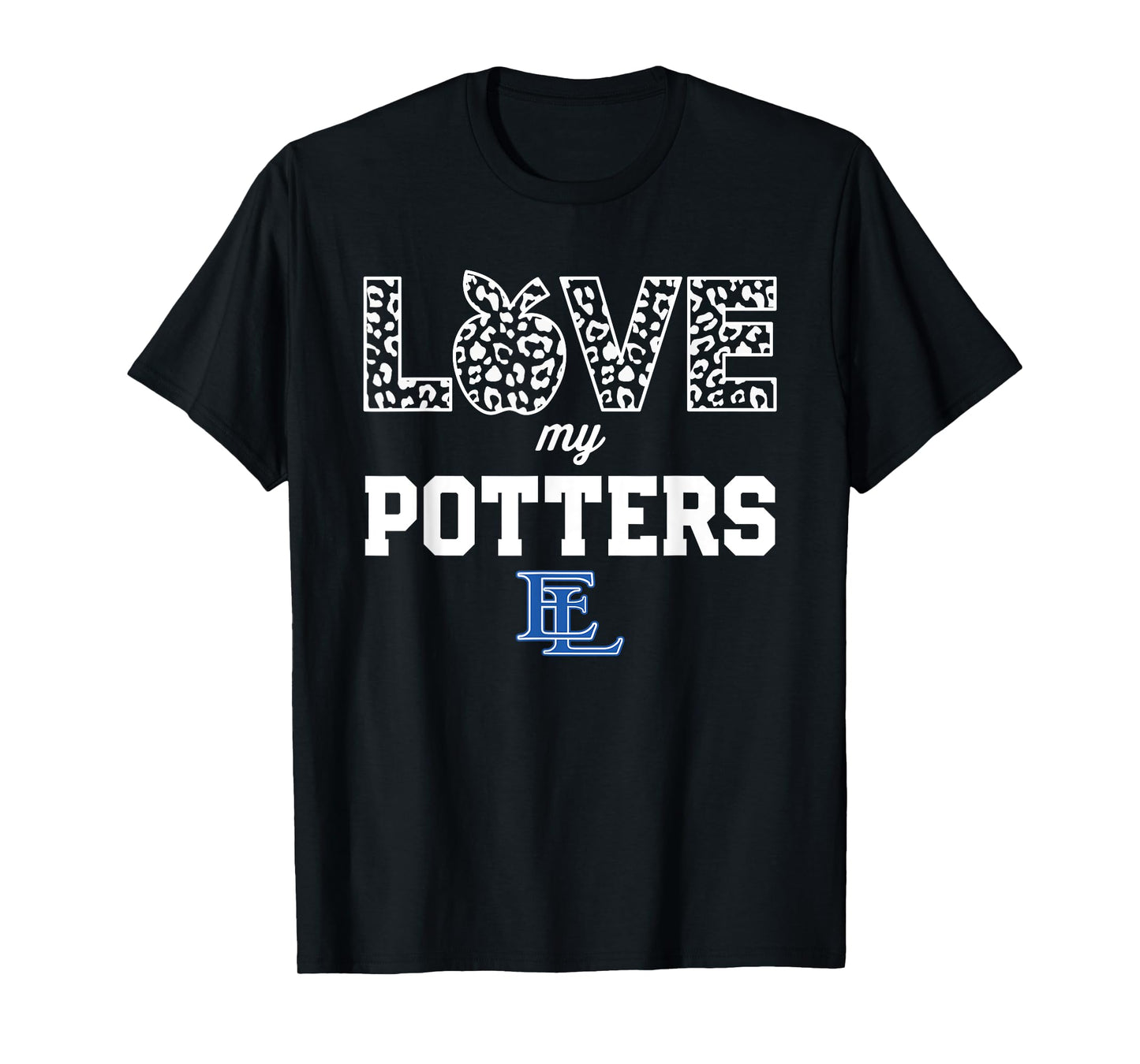 East Liverpool Potters Logo Love My Team HS T-Shirt