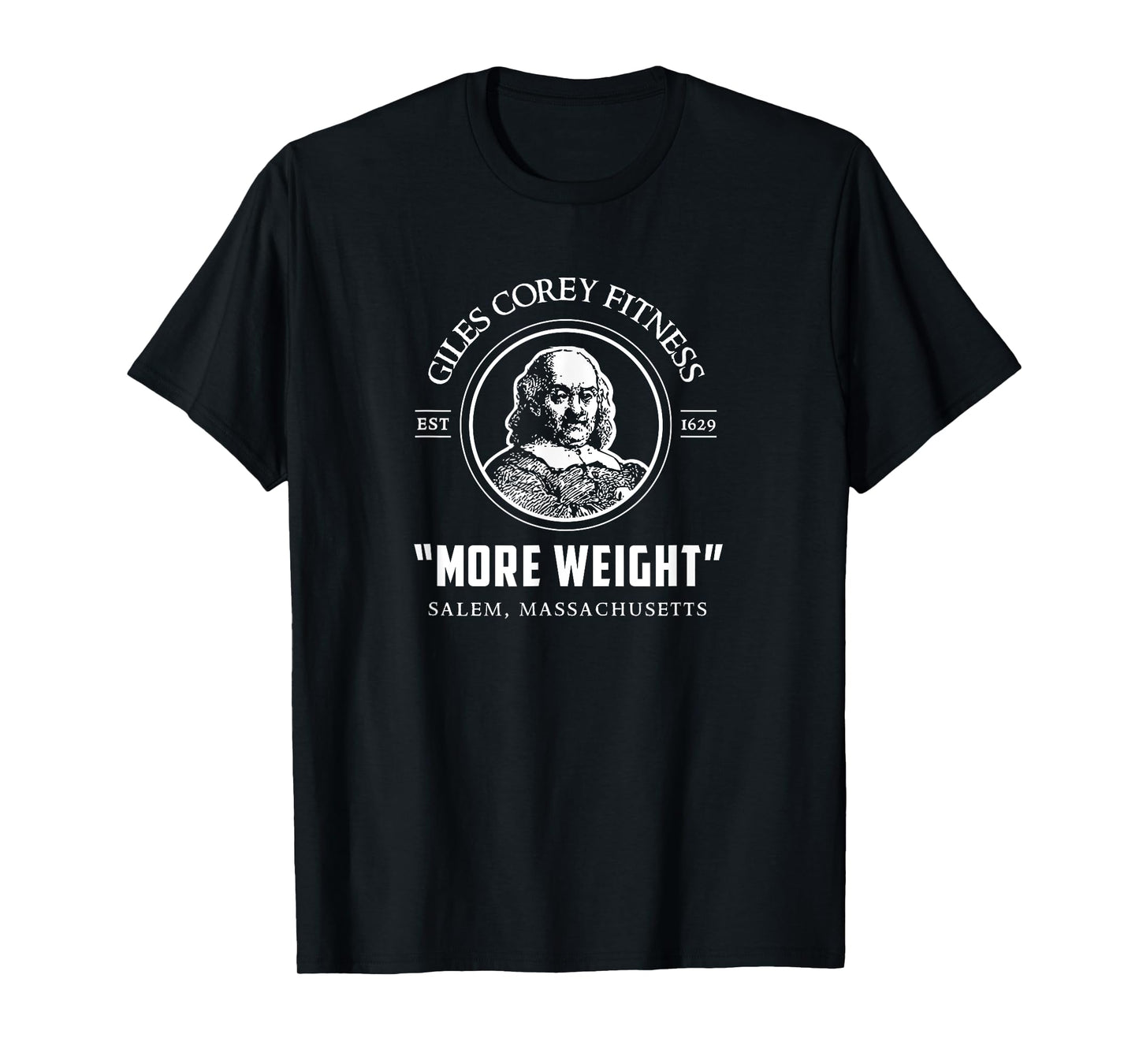 Corey Salem Massachusetts Witch Trial Fitness Gym T-Shirt