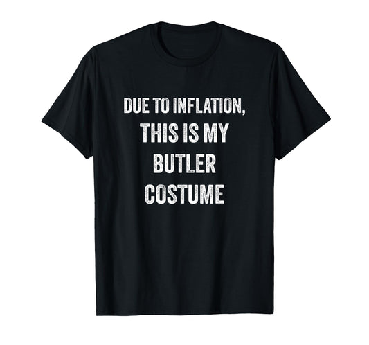 Butler Halloween Costume T-Shirt