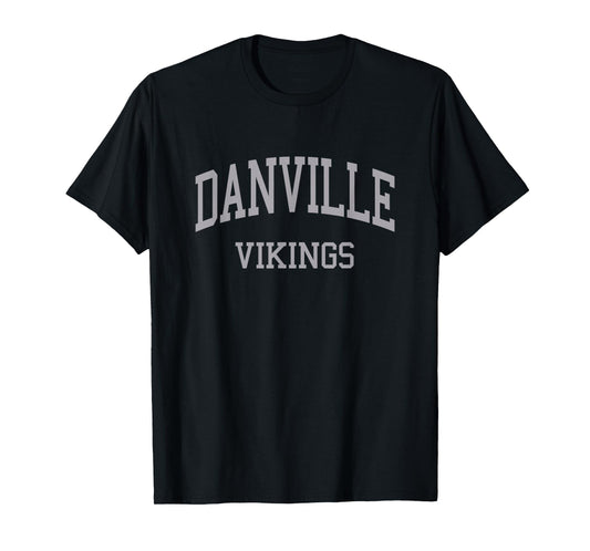 Danville High School HS Danville IL Retro Sports T-Shirt