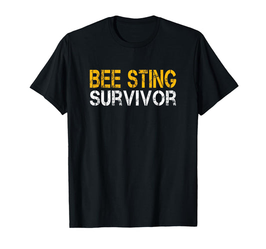 Funny Bee Sting Survivor Kids Bee Keeper Get Well T-Shirt