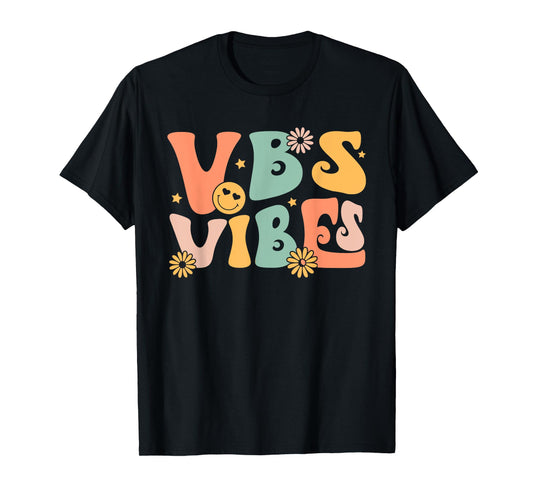Retro Groovy VBS Vibes VBS 2024 Vacation Bible School Group T-Shirt