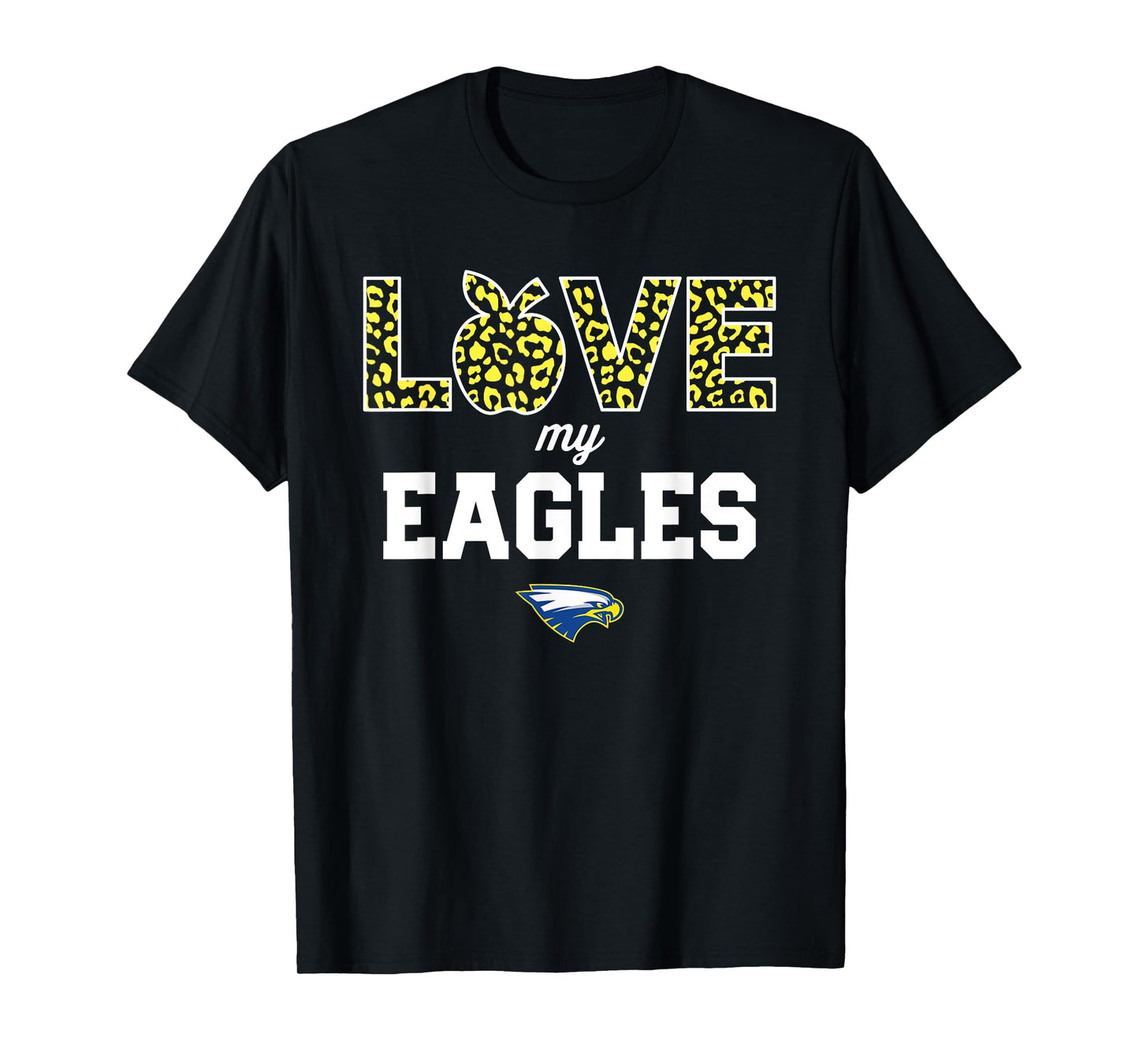 Etowah Eagles Logo Love My Team HS T-Shirt