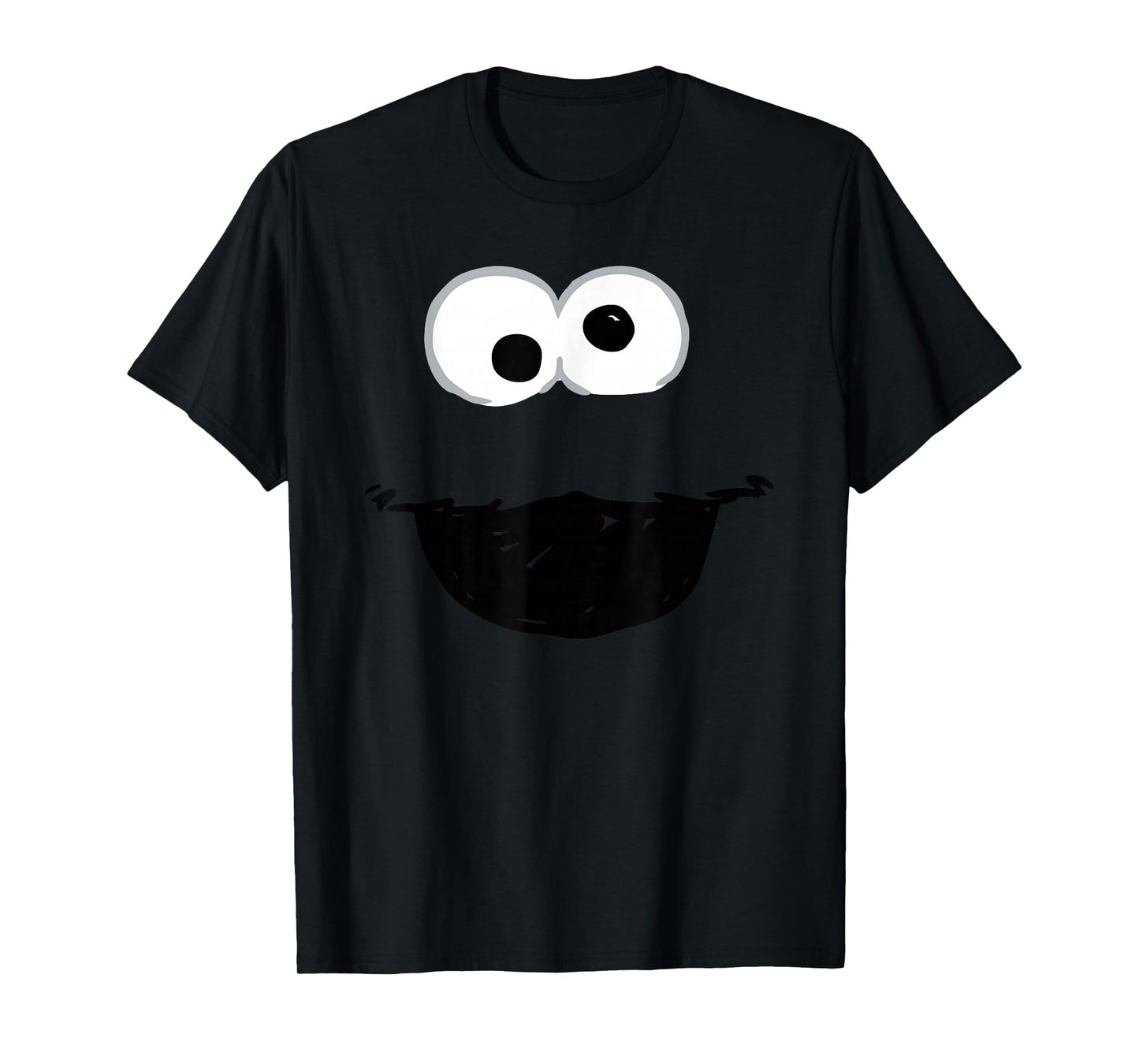 Sesame Street Cookie Monster Crayon Sketch Halloween Costume T-Shirt