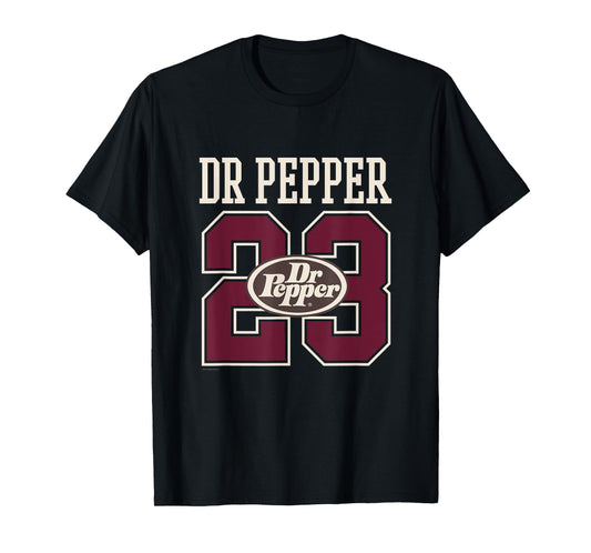Dr. Pepper 23 Flavors Retro Collegiate Sport Style T-Shirt