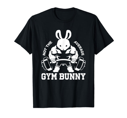 Easter Day Gym Bunny Rabbit Weightlifting Deadlift Fitness T-Shirt