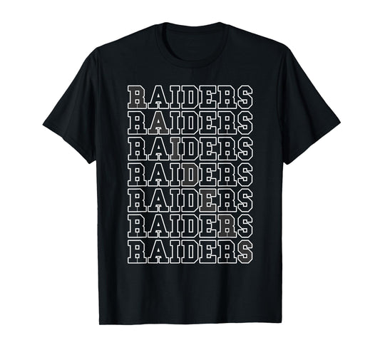 Raiders Vintage Sports Name Design Gifts Men Women Kids T-Shirt