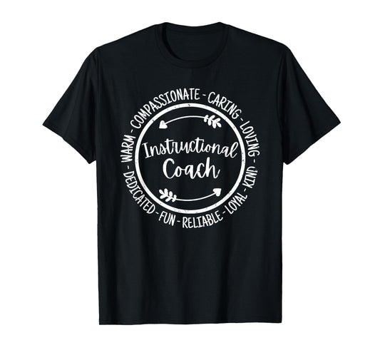 Instructional Coach Life Coaching Appreciation Vintage T-Shirt