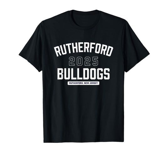Rutherford Bulldogs Rutherford, New Jersey 2025 T-Shirt