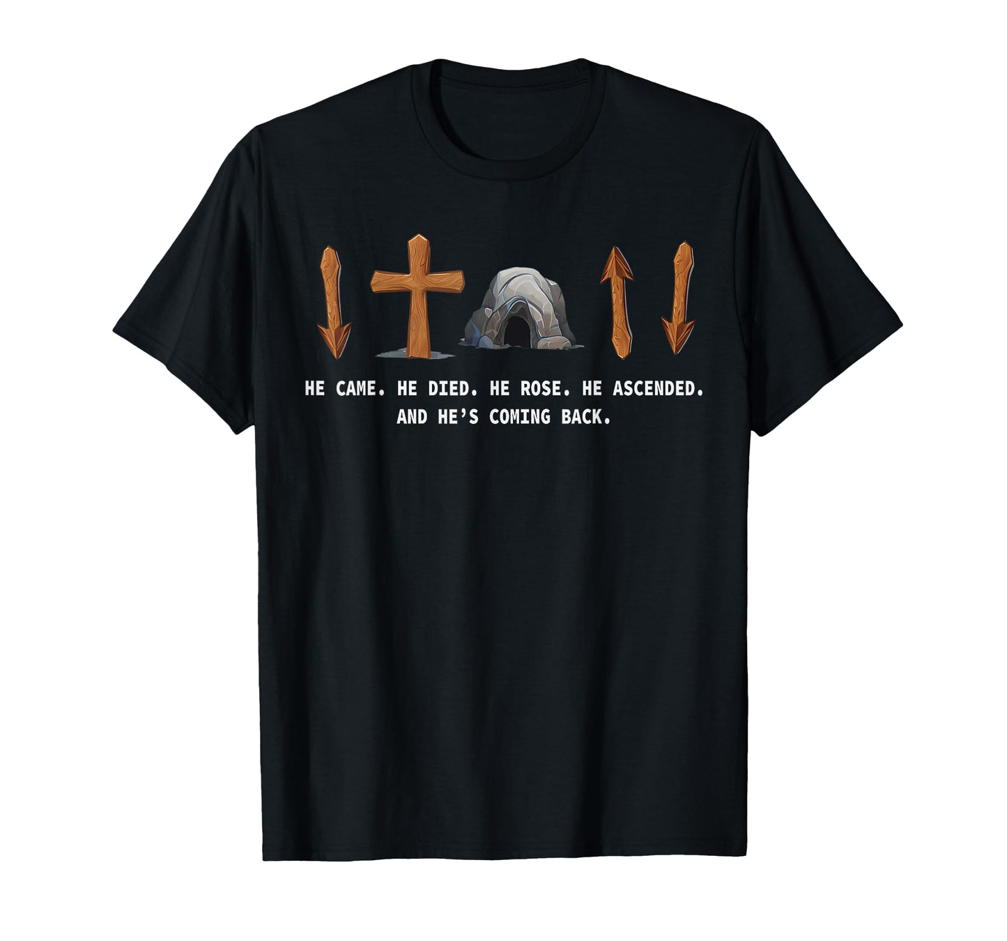 5 Gospel Symbols Jesus Is King Christian Faith T-Shirt