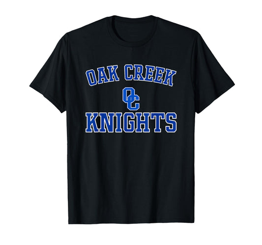Oak Creek Knights Logo Varsity HS T-Shirt