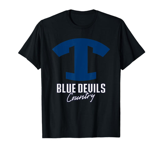 Tift County Blue Devils Logo Country HS T-Shirt