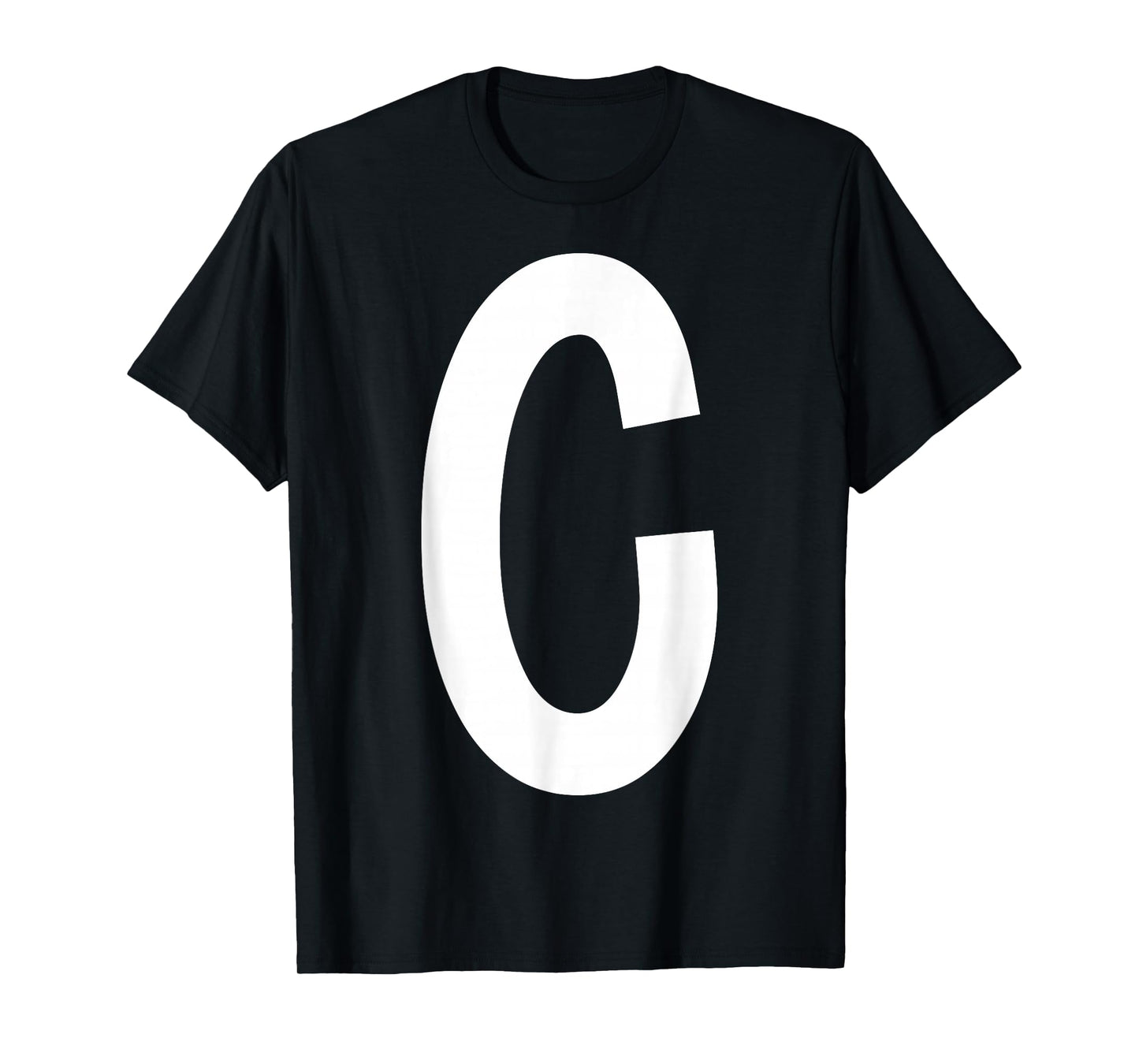 Letter C Funny Group Matching Christmas Costume 2025 Family T-Shirt