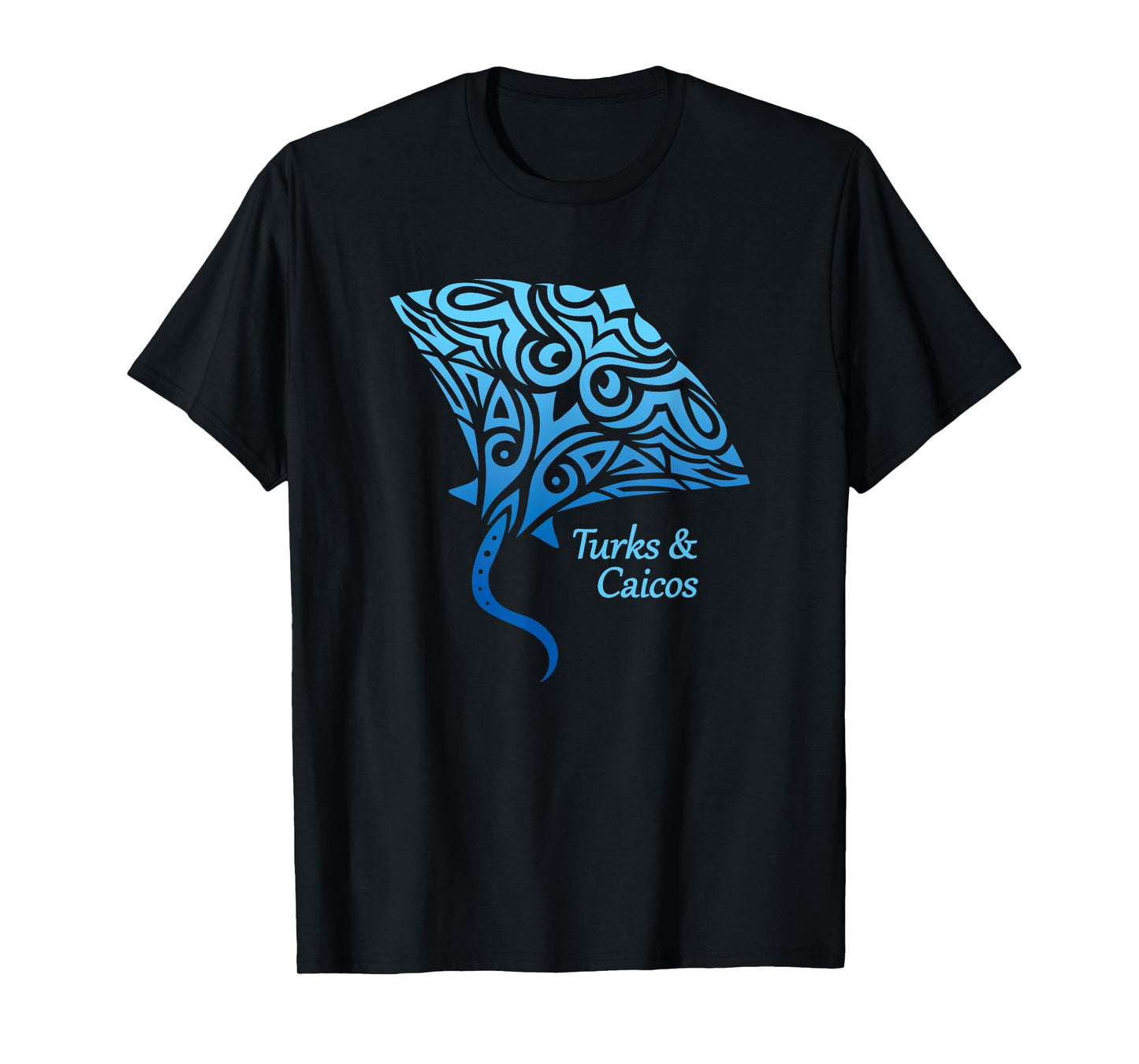 Turks and Caicos Islands Stingray Mens Womens 2024 Vacation T-Shirt
