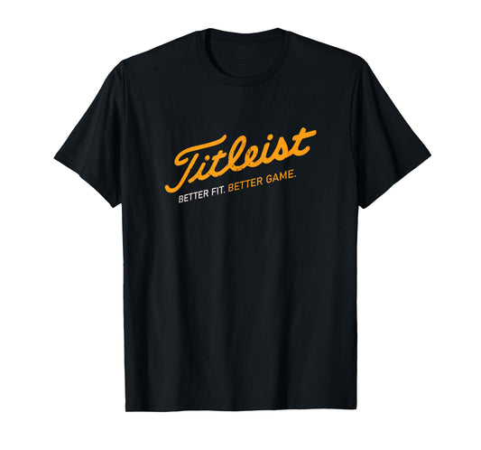 Retro Titleis-t Better Fit Better Game Golfing Golfer Golf T-Shirt