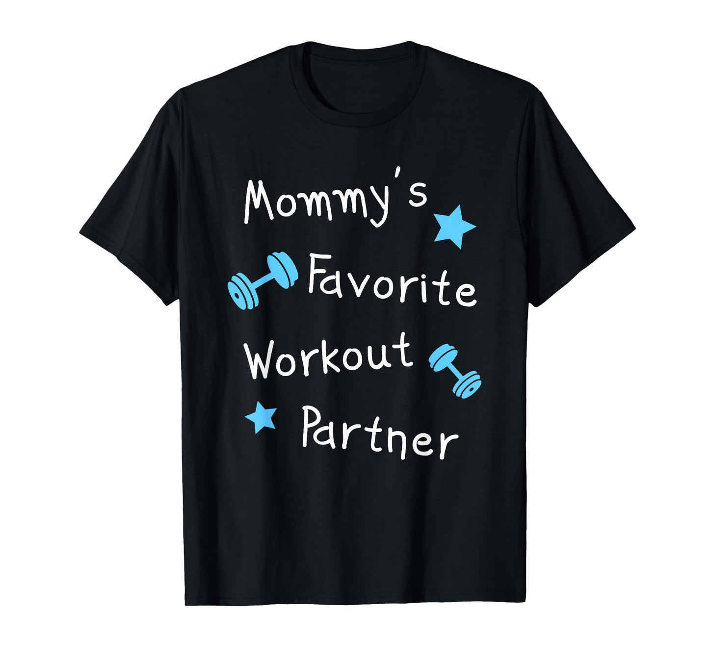 Mommy's Favorite Workout Partner – Kids Cute Fitness (Boys) T-Shirt