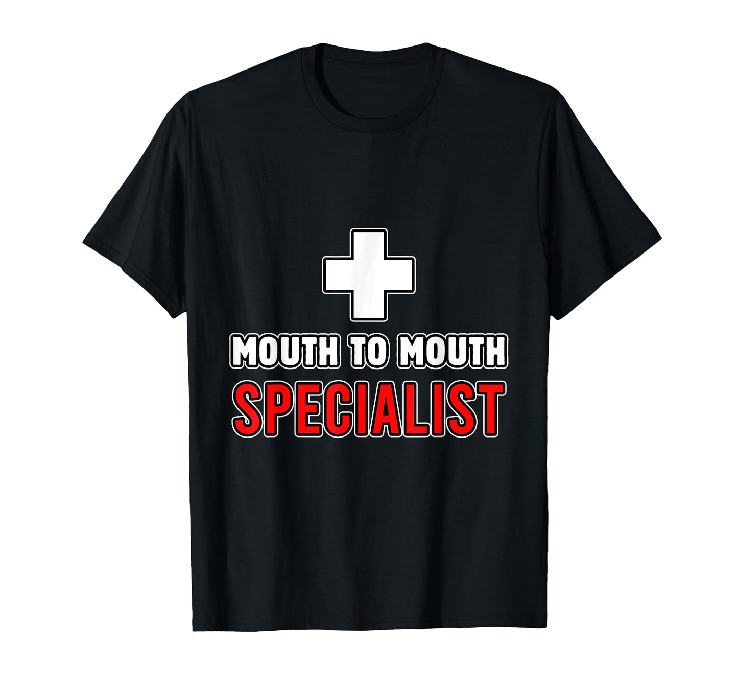 Mouth To Mouth Specialist Lifeguards Seashore Marine Police T-Shirt