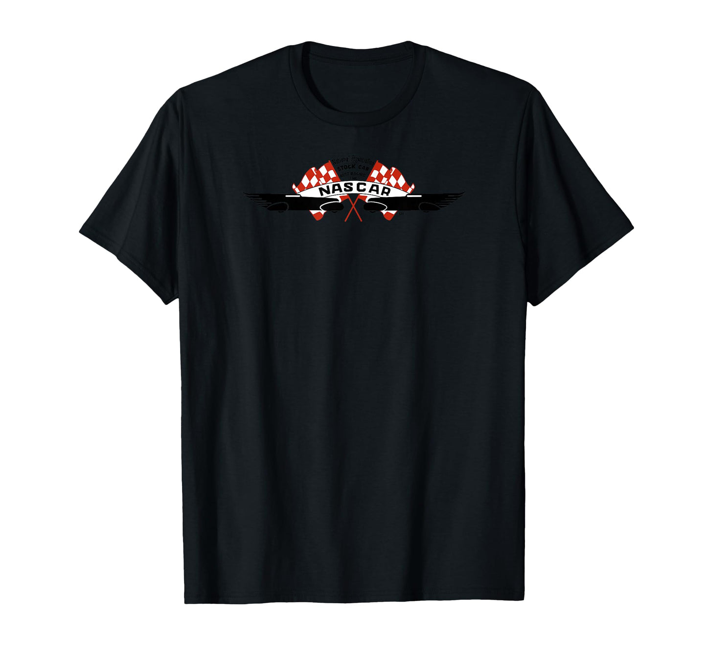 NASCAR - Vintage 1948 Stock Car Auto Racing Flags White T-Shirt