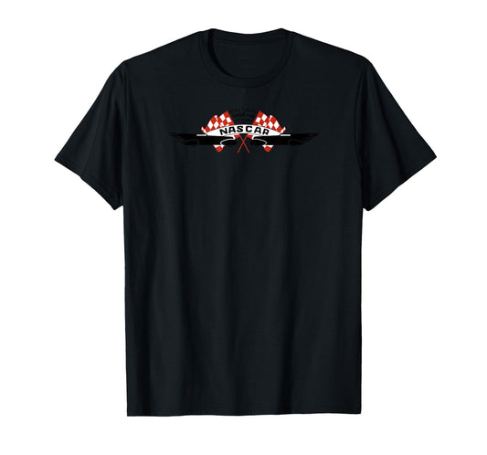 NASCAR - Vintage 1948 Stock Car Auto Racing Flags White T-Shirt