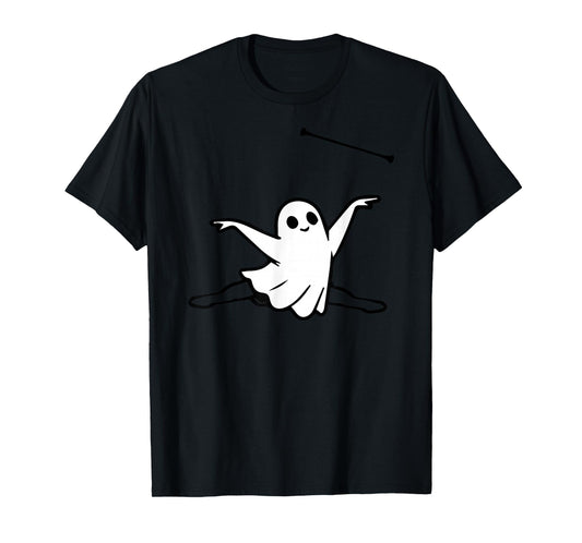 ghost Baton Twirler halloween T-Shirt