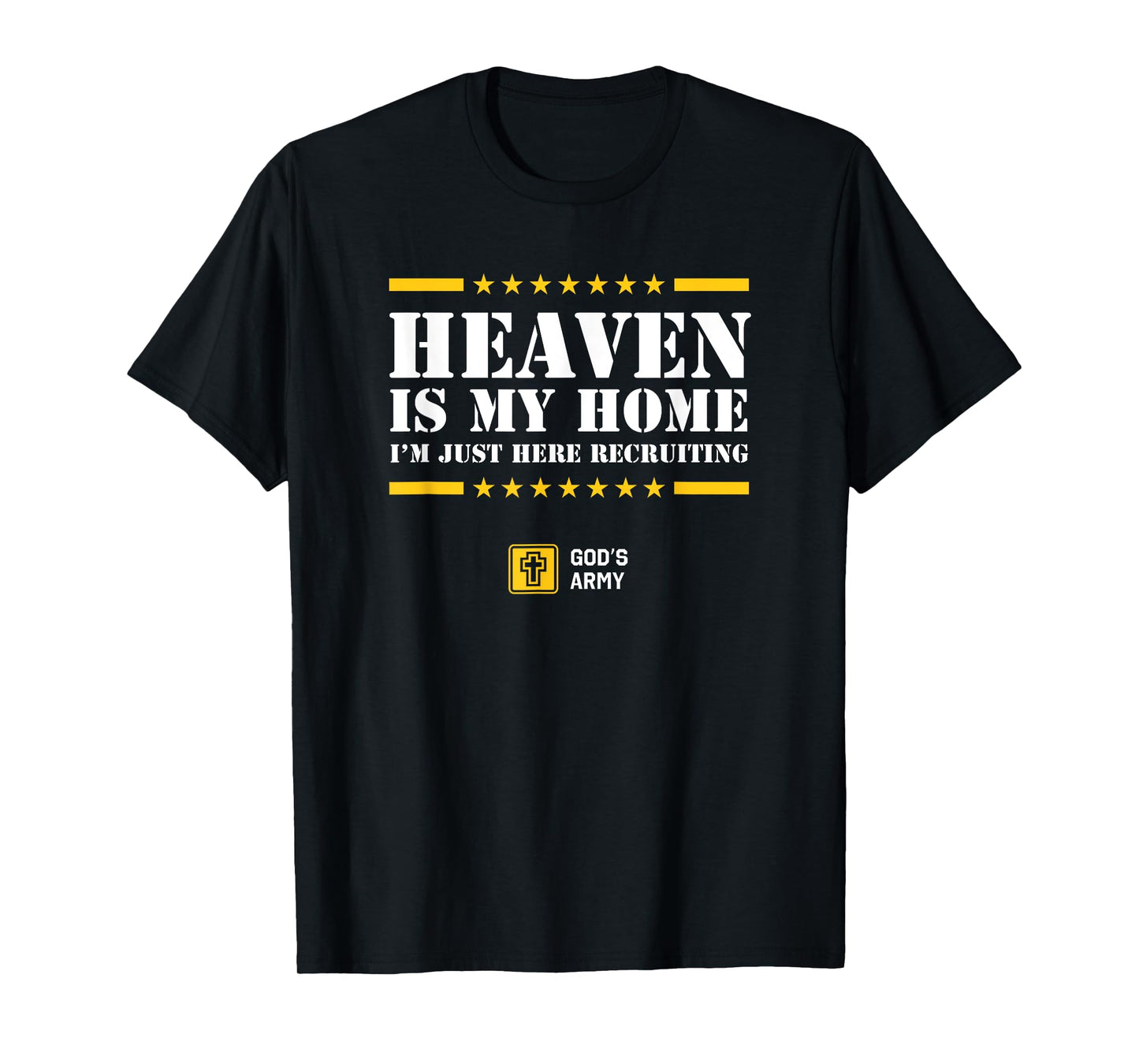 Christian Shirt - Heaven is My Home - Jesus Eternal Life T-Shirt