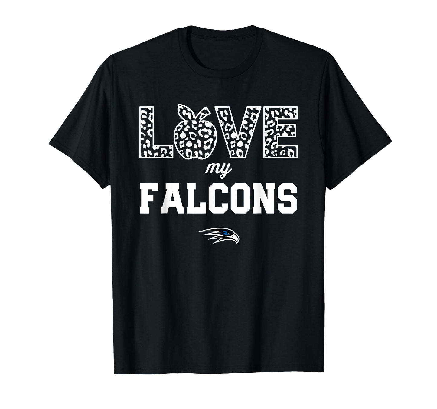 Florence Falcons Logo Love My Team HS T-Shirt