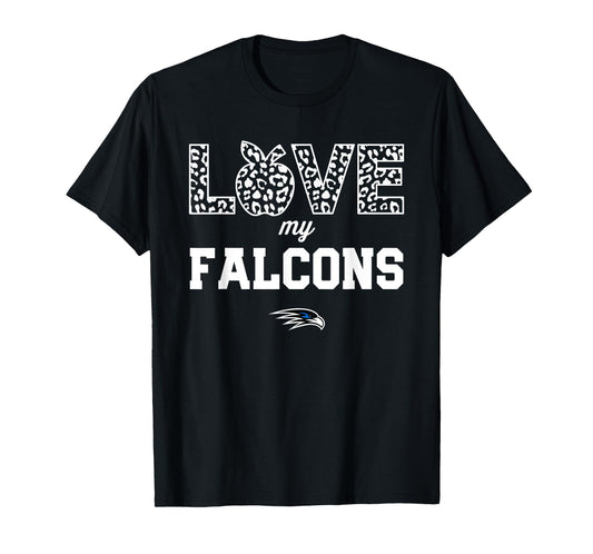 Florence Falcons Logo Love My Team HS T-Shirt