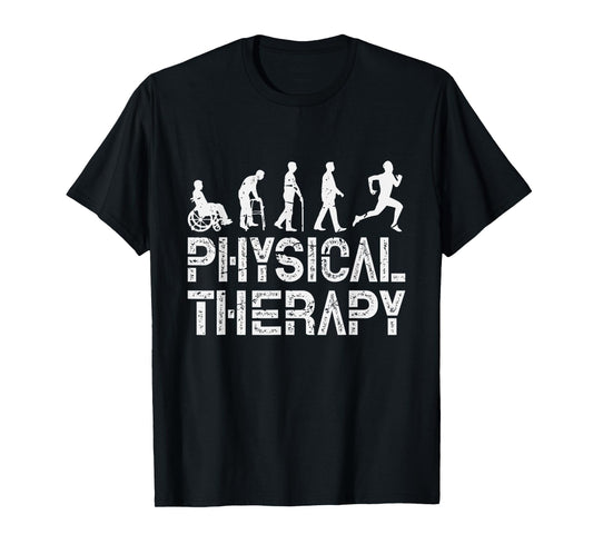 Evolution Of Physical Therapy PT Gift T-Shirt