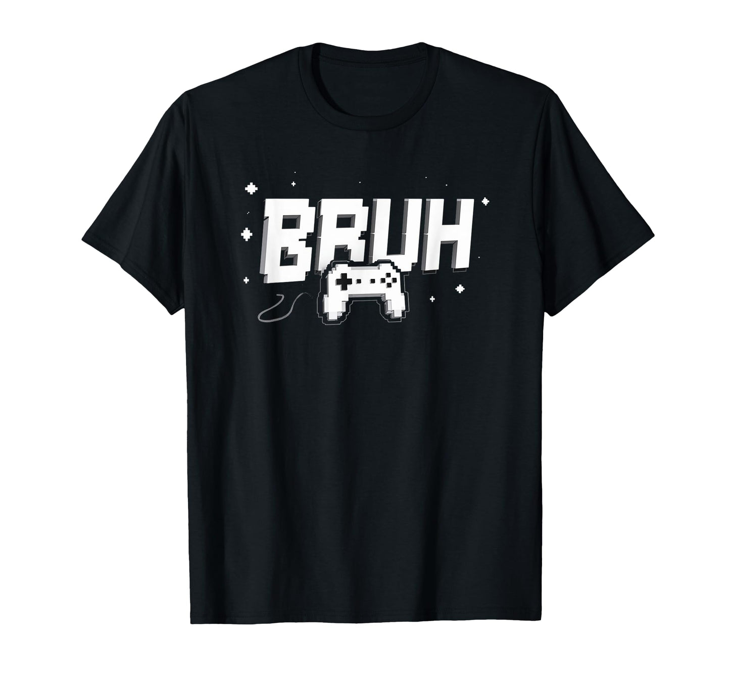 Video Gamer funny BRUH game controller for kids Men youth T-Shirt