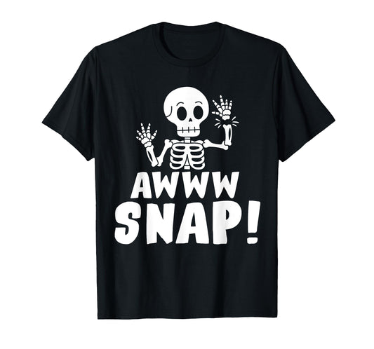 Skeleton Injury Wrist Surgery Recovery Aw Snap Broken Arm T-Shirt