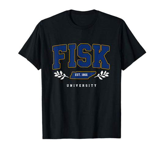 Fisk Tech – Vintage University Arch Tee for Men & Women T-Shirt