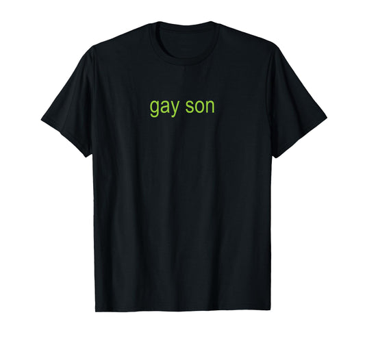 Mouthy Moda Gay Son Brat | XCX Dark Humor Joke 365 Partygirl T-Shirt