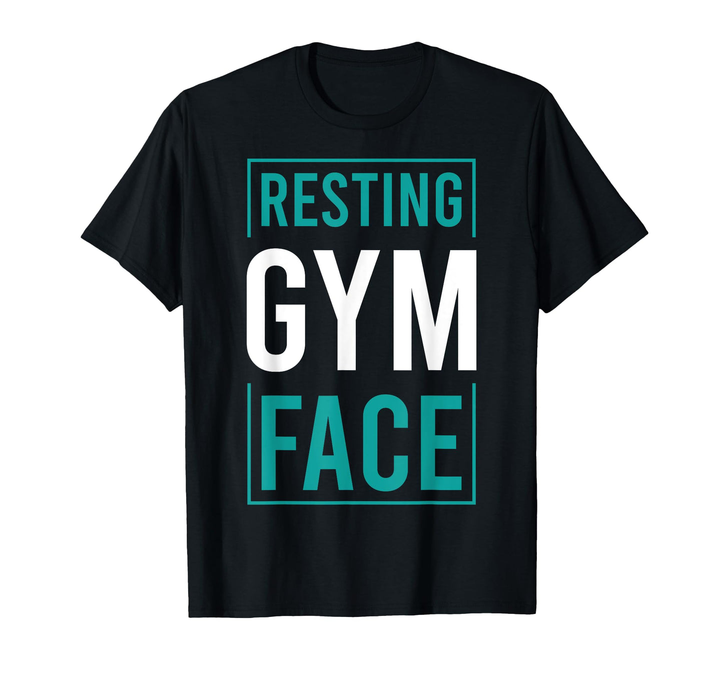Funny Saying Resting Gym Face T-Shirt
