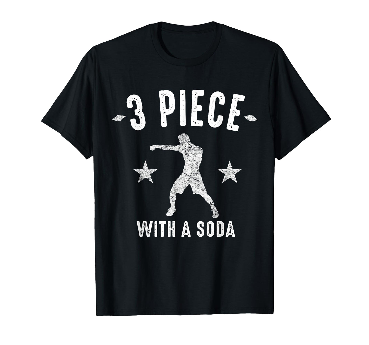 MMA Punch Combination Shirt Three Piece With A Soda T-Shirt