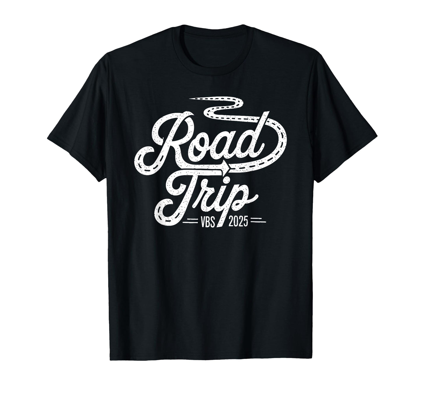 VBS Road Trip 2025 Crew God Adventure Bible School Matching T-Shirt