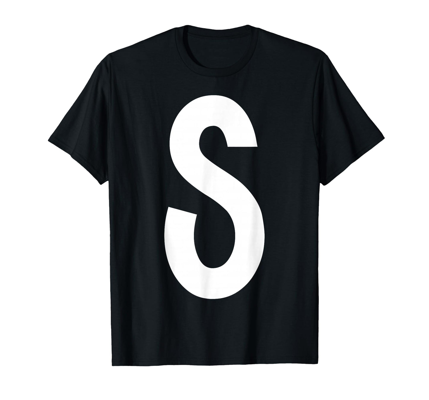 Letter S Funny Group Matching Christmas Costume 2025 Family T-Shirt