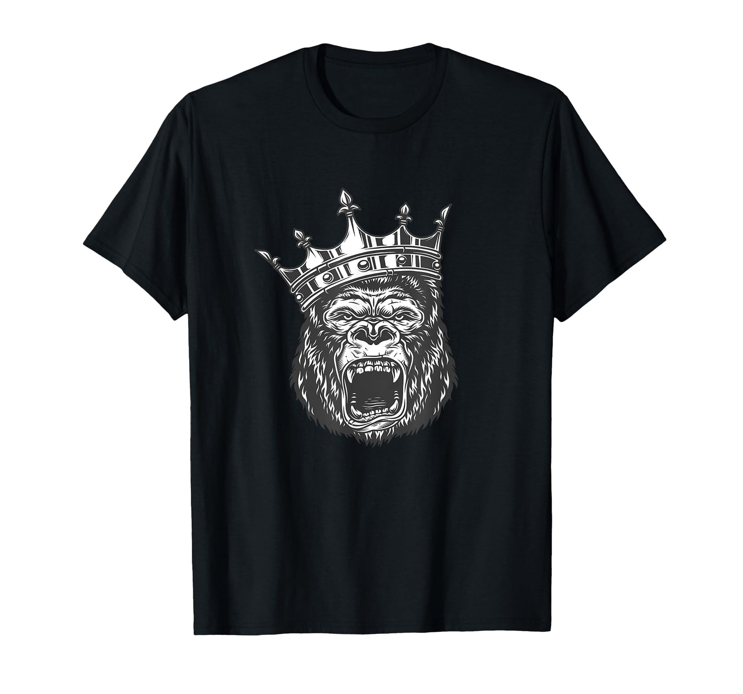 Gorilla Head - Gorilla male - Monkey Ringleader - Primate T-Shirt